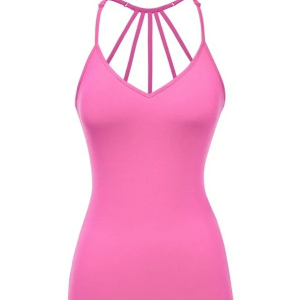 Pink Camisole Tank Top - Picture 2 of 3